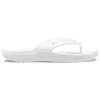 Klassiset Crocs Classic Flip -varvassandaalit, unisex, valkoiset