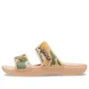 Klassiset Crocs-klogit camo-kuvioilla ”Tan Green”