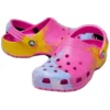 Klassiset ombre-pistokkaat ”Pink Yellow Blue”