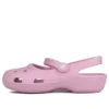 Klassiset pienet Crocs-vaaleanpunaiset sandaalit