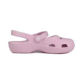 Klassiset pienet Crocs-vaaleanpunaiset sandaalit