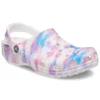 Klassiset rennot unisex-sandaalit, valkoinen, vaaleanpunainen, sininen ”White Pink Blue”