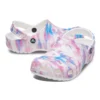 Klassiset rennot unisex-sandaalit, valkoinen, vaaleanpunainen, sininen ”White Pink Blue”