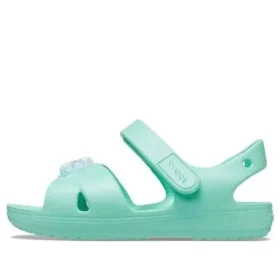 Klassiset ristihihnaiset sandaalit ”Turquoise”