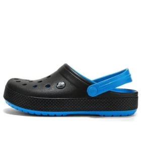 Kulutusta kestävät, kevyet ja mukavat unisex-urheilusandaalit ”Black Blue”