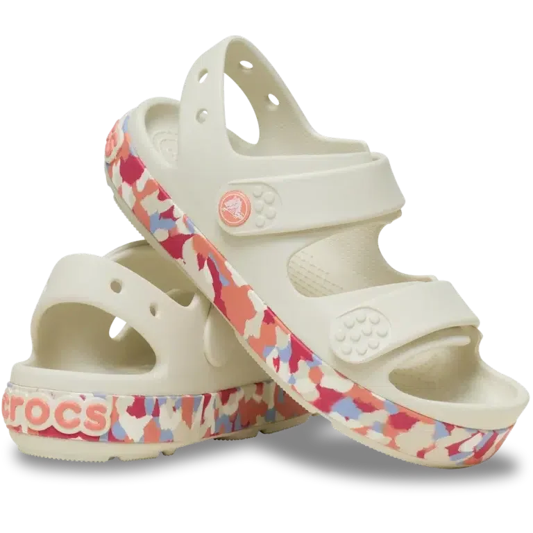 Lasten Crocband™ Cruiser Glow Confetti Band -sandaali. Lasten Crocband™ Cruiser Glow Confetti Band -sandaali.