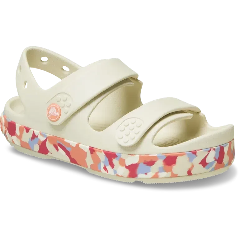 Lasten Crocband™ Cruiser Glow Confetti Band -sandaali. Lasten Crocband™ Cruiser Glow Confetti Band -sandaali.