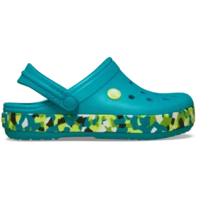 Lasten Crocband Glow Confetti Band -clogit
