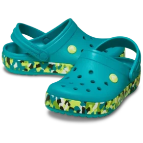 Lasten Crocband Glow Confetti Band -clogit