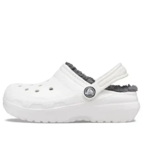 Lasten Crocs Classic Clog -sandaalit ”White Grey”