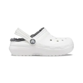 Lasten Crocs Classic Clog -sandaalit ”White Grey”