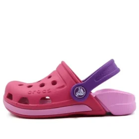 Lasten Crocs Classic Clog Urheilusandaalit ”Red Pink Purple”
