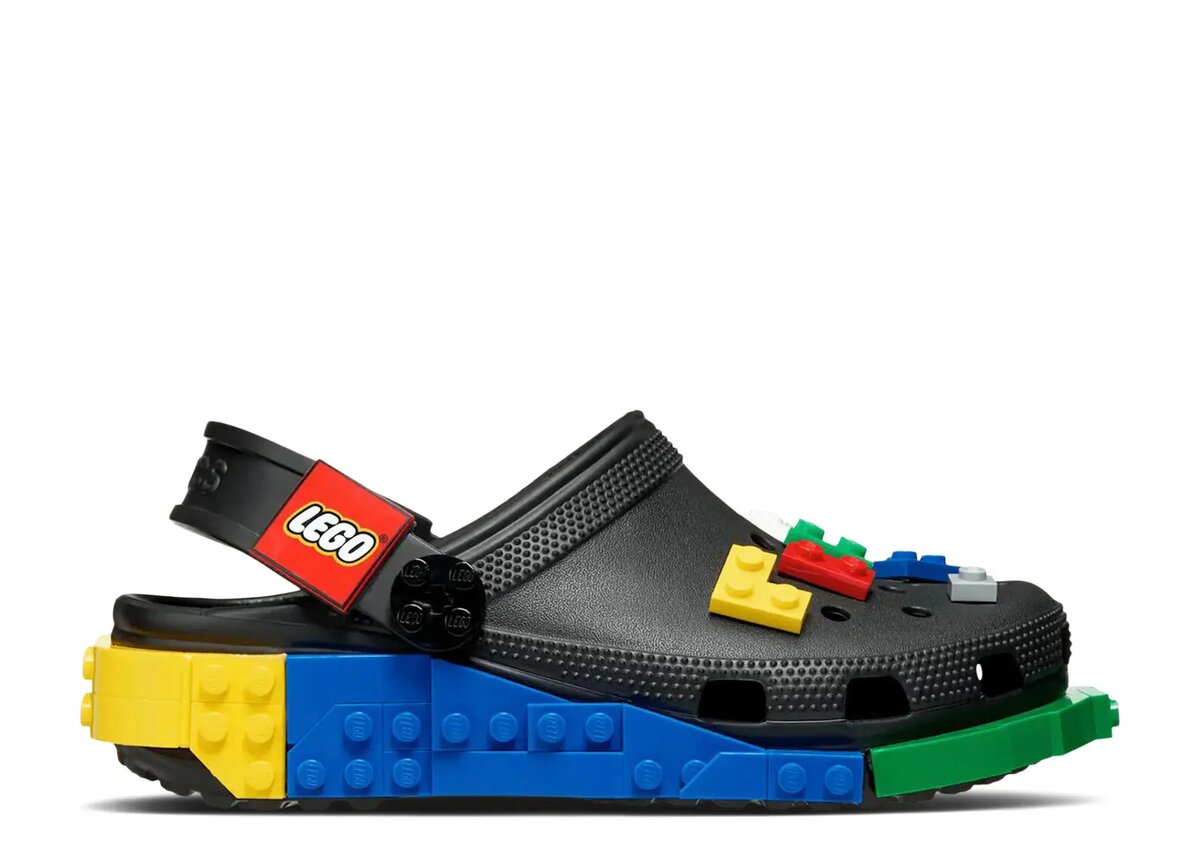 LEGO x Crocs Masterbrand Pistokkaat -pistokkaat ’Black Multi’ LEGO x Crocs Masterbrand Pistokkaat -pistokkaat ’Black Multi’