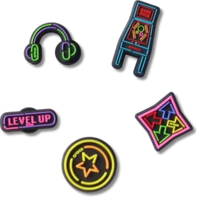 Level up Gamer 5-pakkaus Jibbitz-korut