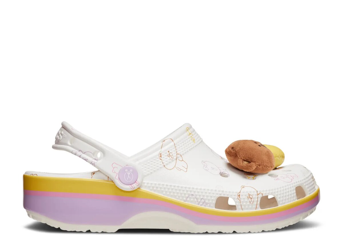 Line Friends x Classic Clog ’Brown & Friends’ Line Friends x Classic Clog ’Brown & Friends’