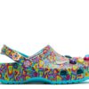 Lisa Frank x Classic Clog Kids ’Digital Aqua Multi Hearts’ Lisa Frank x Classic Clog Kids ’Digital Aqua Multi Hearts’