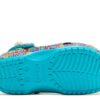 Lisa Frank x Classic Clog Kids ’Digital Aqua Multi Hearts’ Lisa Frank x Classic Clog Kids ’Digital Aqua Multi Hearts’