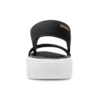 LiteRide Fashion -sandaalit, musta