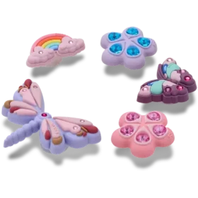 Magical Garden Bug -korut, 5 kpl:n Jibbitz™-pakkaus