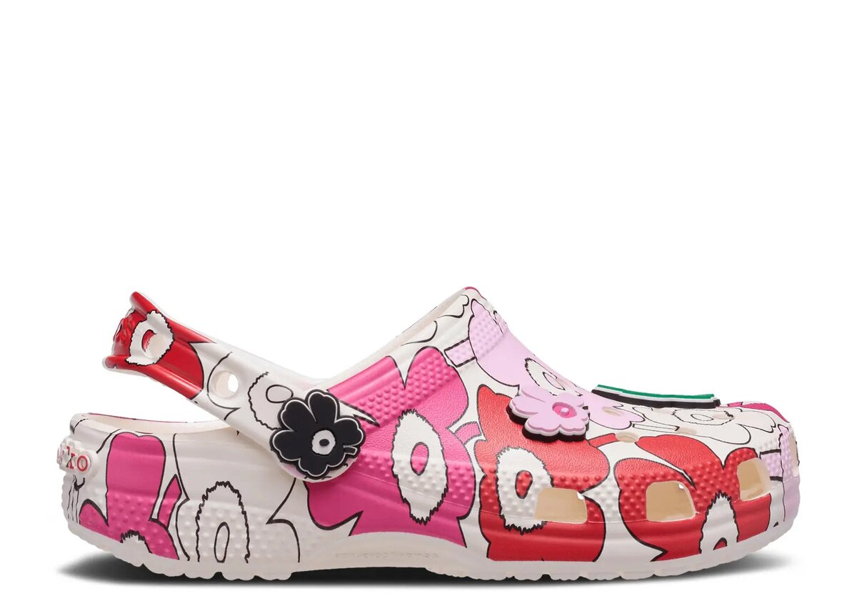 Marimekko x Classic Clog Kids ’Unikko Print’ Marimekko x Classic Clog Kids ’Unikko Print’