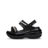 Mega Crush Pearl Ruffle -sandaalit ”Black”