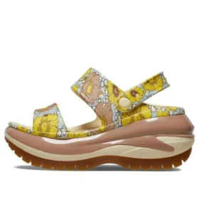 Mega Crush Retro Floral -sandaalit ”Vanilla Cork”
