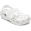 Meta Jelly White Butterfly Jibbitz™-korut
