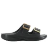 Metallinen solki Saturday Sandaali ”Black”