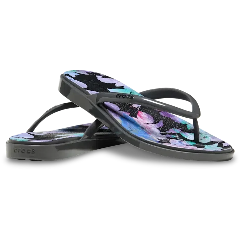 Miami Round Toe Dark Floral -sandaali Miami Round Toe Dark Floral -sandaali