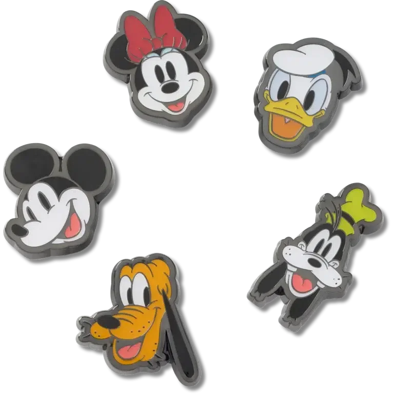 Mickey & Friends Elevated 5-pack Jibbitz-kenkäkorut Mickey & Friends Elevated 5-pack Jibbitz-kenkäkorut