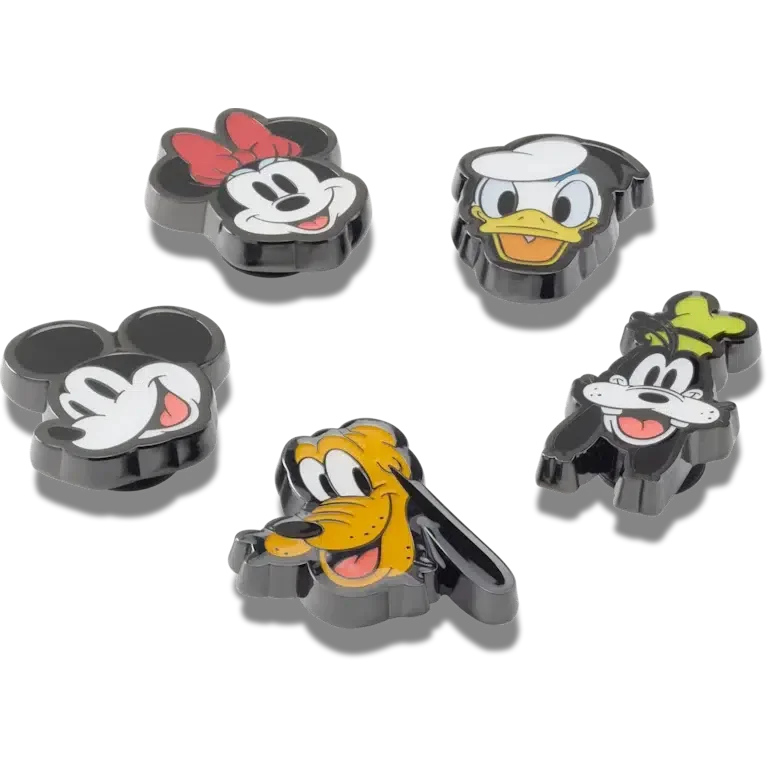 Mickey & Friends Elevated 5-pack Jibbitz-kenkäkorut Mickey & Friends Elevated 5-pack Jibbitz-kenkäkorut