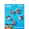 Mickey ja Minnie PVC 5-pakkaus Jibbitz-korut