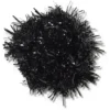 Mustat tinsel-pompon-Jibbitz-korut