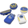 NBA Golden State Warriors 5-pakkaus Jibbitz-korut