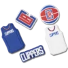 NBA Los Angeles Clippers 5-pakkaus Jibbitz-koruja