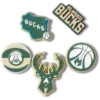 NBA Milwaukee Bucks 5-pakkaus Jibbitz-korut
