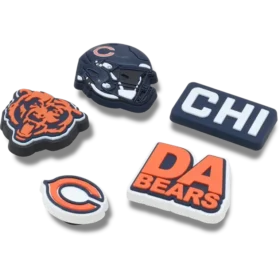 NFL Chicago Bears 5-pakkaus Jibbitz-kenkäkorut