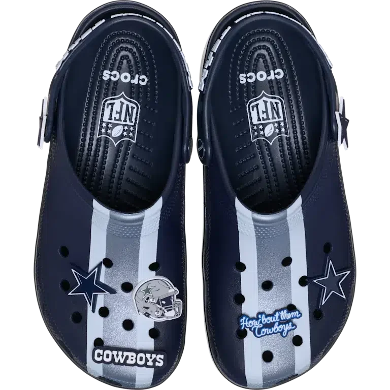 NFL Dallas Cowboys Classic Clog -pistokka NFL Dallas Cowboys Classic Clog -pistokka