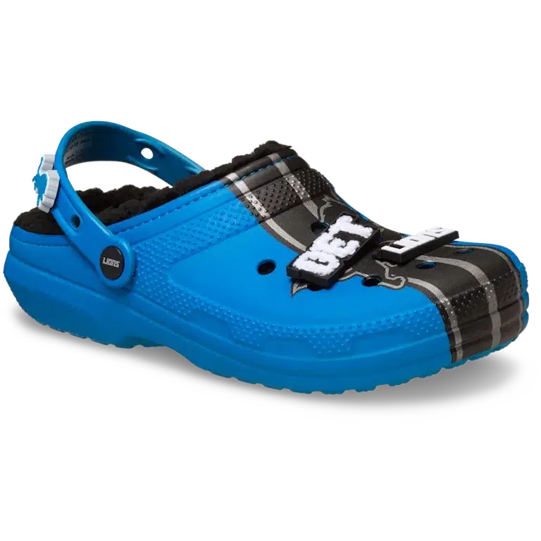NFL Detroit Lions Classic Lined Clog NFL Detroit Lions Classic Lined Clog