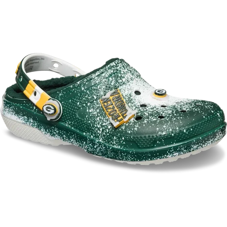 NFL Green Bay Packers Classic Lined Clog NFL Green Bay Packers Classic Lined Clog
