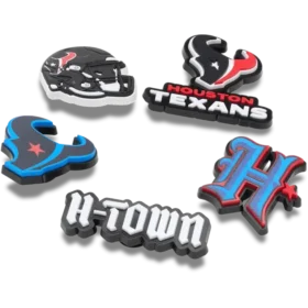 NFL Houston Texans 5-pakkaus Jibbitz-kenkäkorut