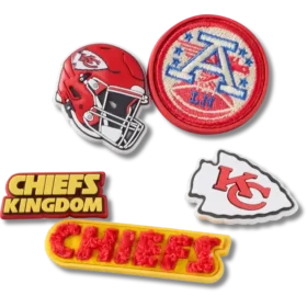NFL Kansas City Chiefs 5-pack Jibbitz-kenkäkorut