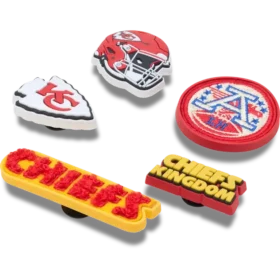 NFL Kansas City Chiefs 5-pack Jibbitz-kenkäkorut