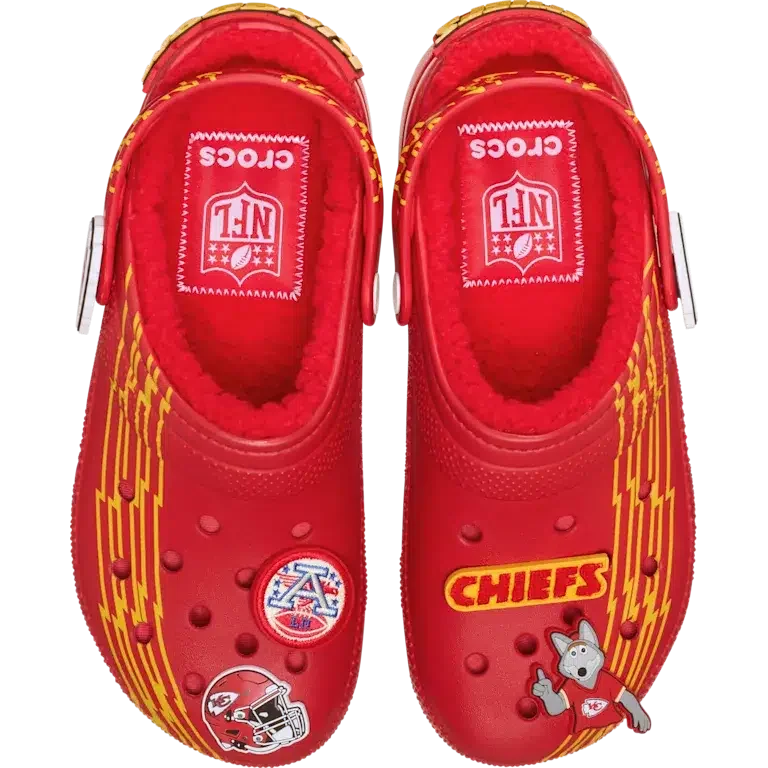 NFL Kansas City Chiefs Classic Lined Clog NFL Kansas City Chiefs Classic Lined Clog