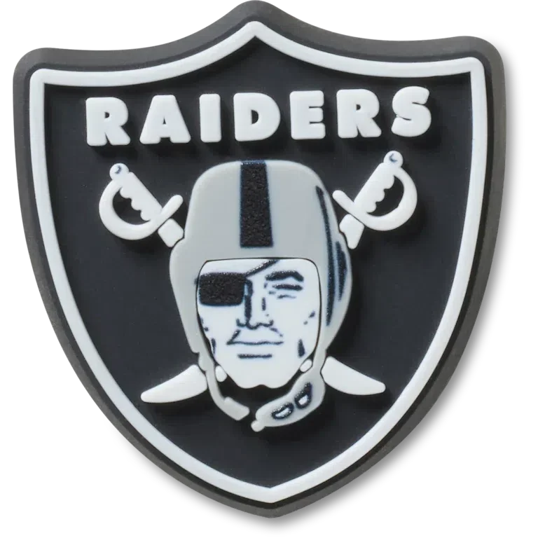 NFL Las Vegas Raiders -logolla varustetut Jibbitz-korut NFL Las Vegas Raiders -logolla varustetut Jibbitz-korut