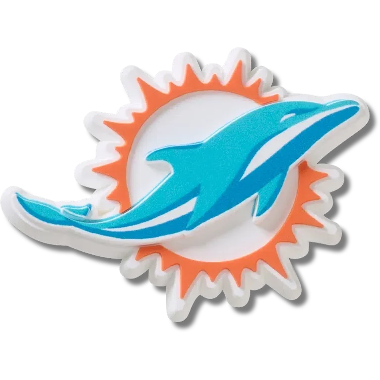 NFL Miami Dolphins -logolla varustetut Jibbitz-korut NFL Miami Dolphins -logolla varustetut Jibbitz-korut