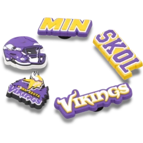 NFL Minnesota Vikings 5-pakkaus Jibbitz-kenkäkorut