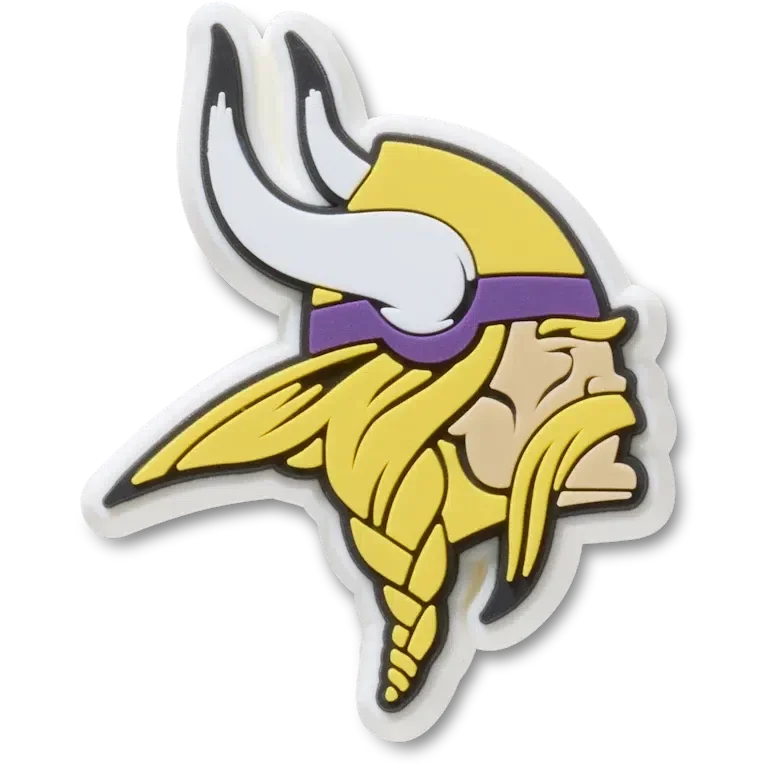 NFL Minnesota Vikings -logolla varustetut Jibbitz-korut NFL Minnesota Vikings -logolla varustetut Jibbitz-korut