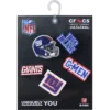 NFL New York Giants 5-pakkaus Jibbitz-kenkäkorut NFL New York Giants 5-pakkaus Jibbitz-kenkäkorut