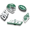 NFL New York Jets 5-pakkaus Jibbitz-kenkäkorut NFL New York Jets 5-pakkaus Jibbitz-kenkäkorut